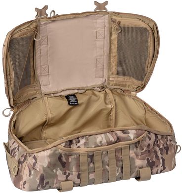 Тактична сумка-баул/рюкзак 2Е камуфляж L (2E-MILDUFBKP-L-MC)
