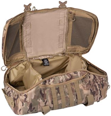 Тактична сумка-баул/рюкзак 2Е камуфляж L (2E-MILDUFBKP-L-MC)