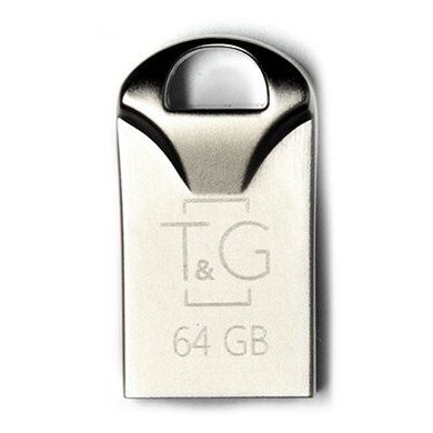 Флешка T&G USB 64GB 106 Metal Series Silver (TG106-64G)