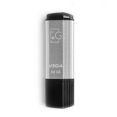 Флешка USB 64GB T&G 121 Vega Series Silver (TG121-64GBSL)