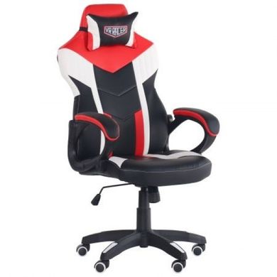 Комп'ютерне крісло для геймера AMF VR Racer Dexter Hook чорний/червоний (546946)