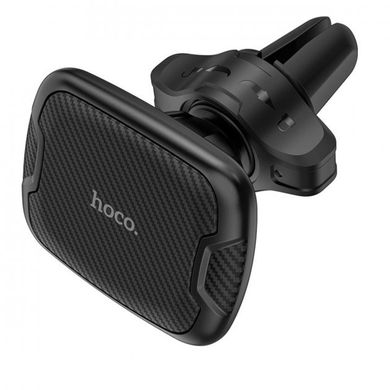 Держатель для мобильного HOCO CA65 Sagittarius series air outlet magnetic car holder Black