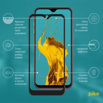 Захисне скло Piko Full Glue для Ulefone Note 8/Note 8p Black (1283126505195)