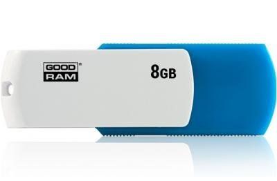Флешка GOODRAM 8 GB Colour Blue/White (UCO2-0080MXR11)