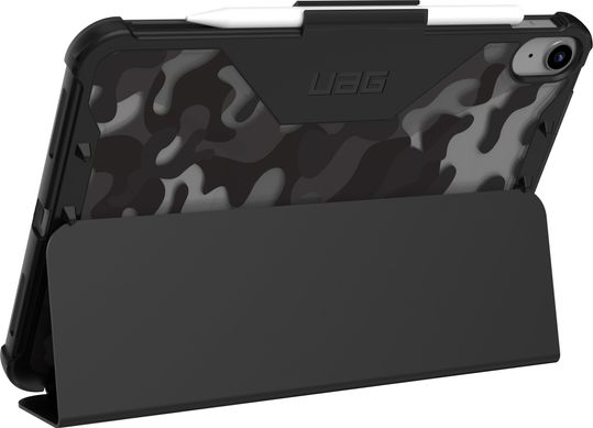 Чохол UAG для Apple iPad 10.9" (10th Gen 2022) Plyo SE Black Midnight Camo (123392114361)