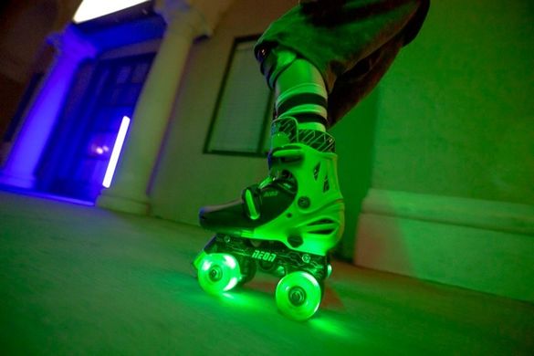 Роликовые коньки Neon Combo Skates салатовый размер 34-37 (NT10G4)