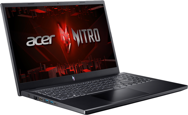 Ноутбук Acer Nitro V 15 ANV15-51 Obsidian Black (NH.QNBEU.00B)