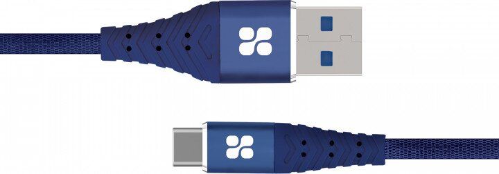 Кабель Promate NerveLink-C USB - Type-C 1.2 м Blue (nervelink-c.blue)