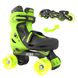 Роликовые коньки Neon Combo Skates салатовый размер 34-37 (NT10G4)