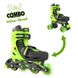 Роликовые коньки Neon Combo Skates салатовый размер 34-37 (NT10G4)