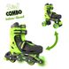 Роликові ковзани Neon Combo Skates салатовий розмір 34-37 (NT10G4)