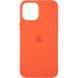 Чохол Original Full Soft Case (MagSafe Splash Screen) for iPhone 12 Pro Max Electric Orange