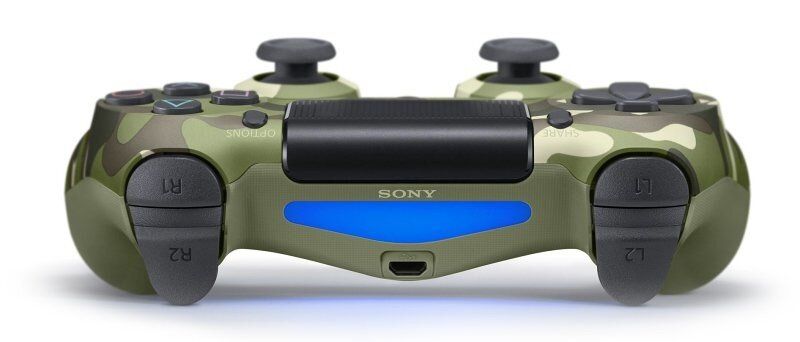 Геймпад беспроводной PlayStation Dualshock v2 Green Cammo