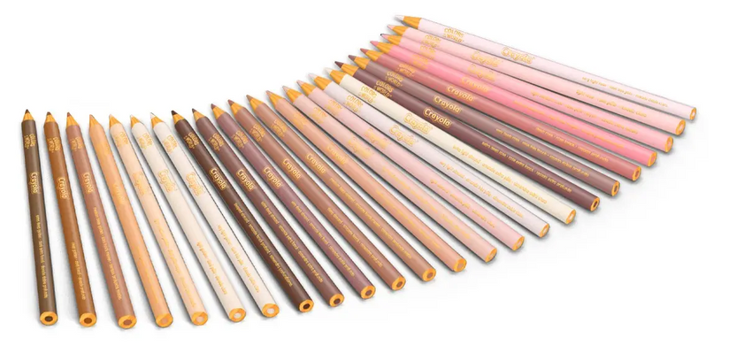 Набір кольорових олівців Crayola Colours of the World 24 шт (68-4607)