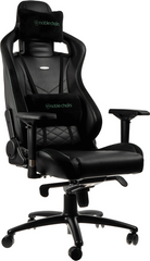 Комп'ютерне крісло для геймера Noblechairs Epic PU leather black/green (NBL-PU-GRN-002)