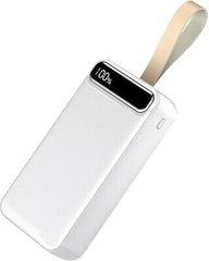 Универсальная мобильная батарея CORD P1 30000mAh PD 20W+QC22.5W White