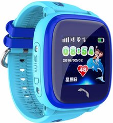 Детские смарт часы UWatch DF25 Kids waterproof smart watch Blue