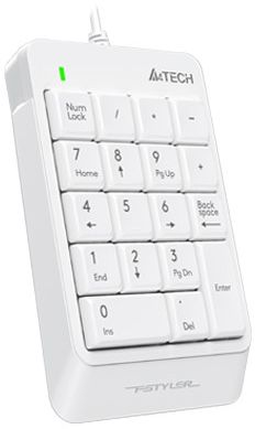 Клавіатура A4Tech FK13P Fstyler Numeric Keypad White