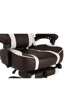 Кресло GT Racer X-2748 Dark Brown/White
