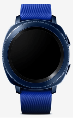 Смарт-годинник Samsung Gear Sport Blue (SM-R600NZBASEK)