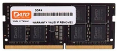 Оперативная память Dato 16 GB SO-DIMM DDR4 2666 MHz (DT16G4DSDND26)