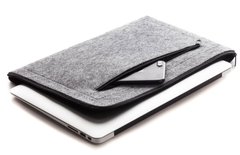 Чохол для ноутбука Gmakin Felt Cover horisontal для Macbook 13 new light grey GM67-13New (ARM53125)