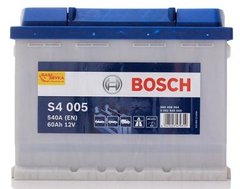 Автомобильный аккумулятор Bosch 60А 0092S40050
