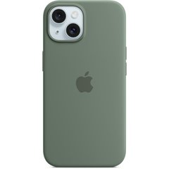 Чехол Apple для iPhone 15 Plus Silicone Case with MagSafe Cypress (MT183)