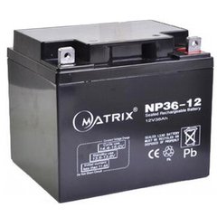 Аккумуляторная батарея Matrix 12V 36Ah (NP36-12)
