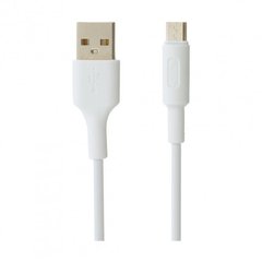 Кабель Hoco X25 Soarer charging data cable for MicroUSB White