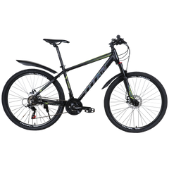 Велосипед Titan Drag 27,5" 17,5" черный-зеленый (27TWA21-003603)