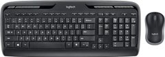 Комплект (клавіатура, миша) Logitech MK330 Wireless Black UKR (920-003989)