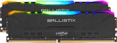 Оперативна пам'ять Crucial 16 GB (2x8GB) DDR4 3200 MHz Ballistix RGB Black (BL2K8G32C16U4BL)