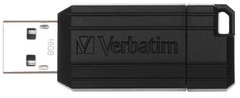 Флешка Verbatim 16 GB Store 'n' Go PinStripe Black 49063