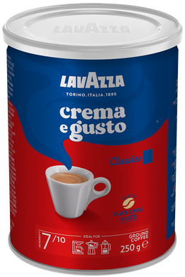 Молотый кофе Lavazza Crema E Gusto молотый ж/б 250 г (8000070038820)