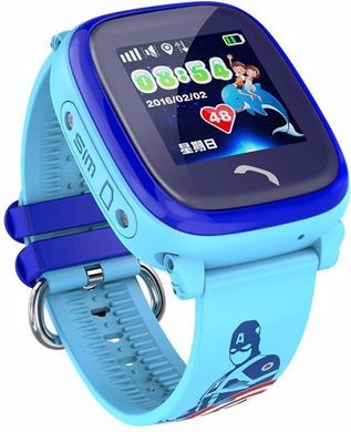 Дитячий смарт годинник UWatch DF25 Kids waterproof smart watch Blue
