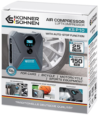 Автомобільний компресор Konner&Sohnen KS P10