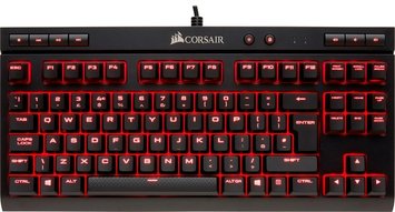 Клавіатура дротова Corsair K63 Cherry MX Red (CH-9115020-RU)