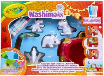 Набір для творчості Crayola Washimals Острів динозаврів 4 тваринки (74-7459)