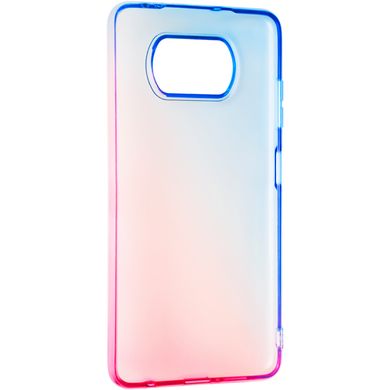 Чехол Ultra Gradient Case Xiaomi Poco X3/X3 Pro Blue/Pink