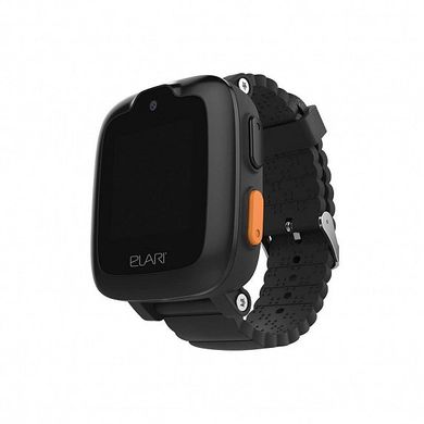 Детские смарт-часы Elari KidPhone 3G Black с GPS-трекером и видеозвонки (KP-3GB)