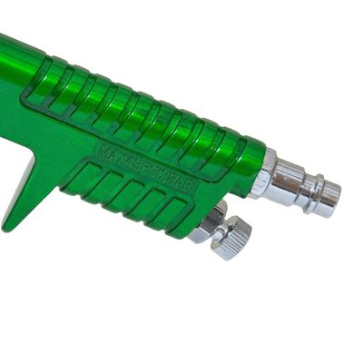 Краскопульт Sigma HVLP 1.3 мм с верхним баком 600 мл Green (6812101)