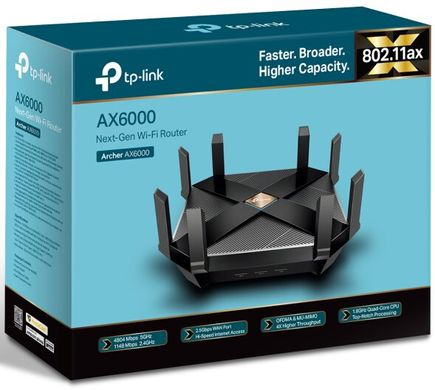 Wi-Fi роутер TP-Link ARCHER AX6000