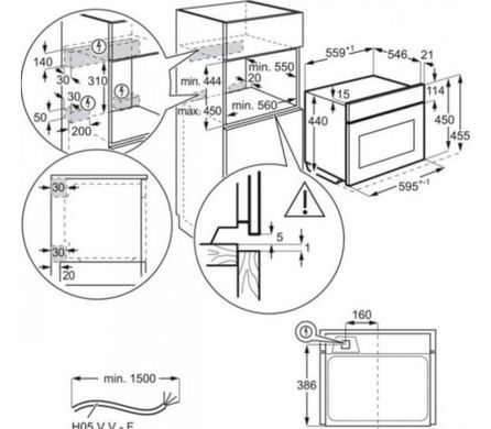 Духова шафа Electrolux VKL8E08WX