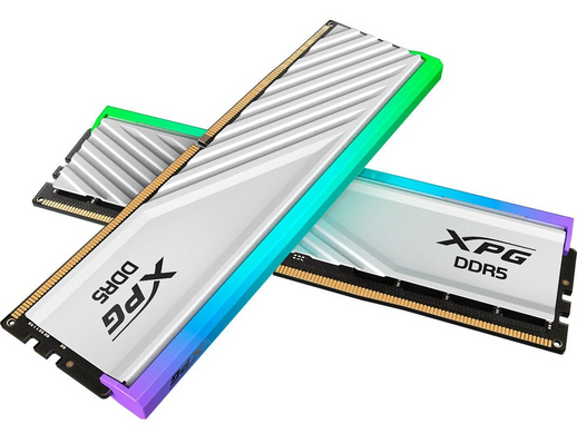 Оперативна пам'ять Adata 48 GB (2x24GB) DDR5 6000 MHz XPG Lancer Blade RGB White (AX5U6000C3024G-DTLABRWH)