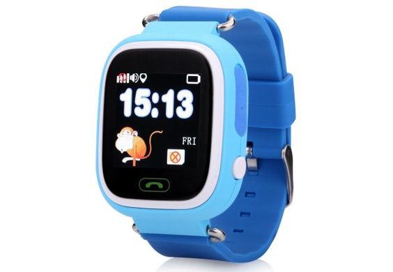 Детские смарт часы Smart Watch GPS TD-02 (Q100) Blue