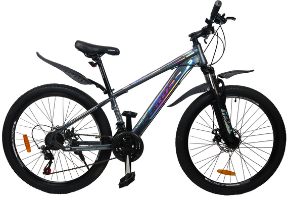 Велосипед Cross Evolution 27.5" 17" серый (V-2) (27TJS-002817)