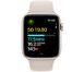 Apple Watch SE 2 2023 44mm GPS Starlight Aluminum Case with Starlight Sport Band - M/L (MRE53)