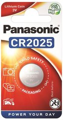 Батарейка Panasonic CR 2025 BLI 1 Lithium (CR-2025EL/1B)