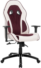 Комп'ютерне крісло для геймера GT Racer X-2645 White/Red